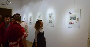 Бъдещи дизайнери спасиха съветската графика и я срещнаха с американската