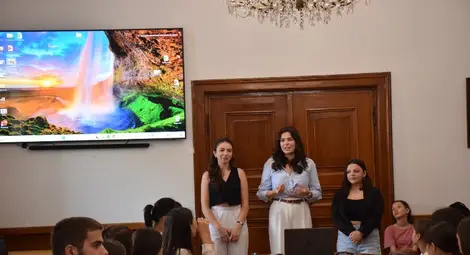 50 ученици и учители от Болградски и Одески район, Украйна пристигнаха за езиково обучение в Русенския университет