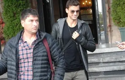 Депардийо взел автограф от Григор Димитров в самолета