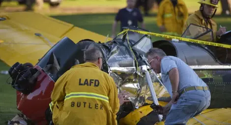 Отказ на двигателя е причинил катастрофата със самолета на Харисън Форд