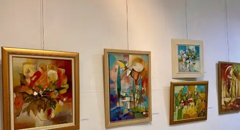 Кметът Пенчо Милков отличи художника Маньо Манев с почетен плакет за 80-годишнината му