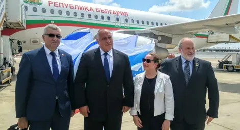 Министър-председателят Бойко Борисов пристигна в Израел