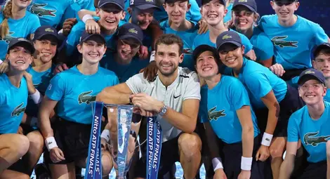 Григор Димитров е петият дебютант с победа в заключителния турнир