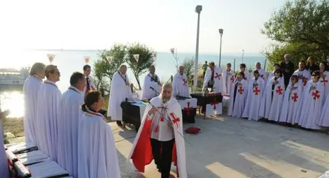 Тамплиерите с мистичен ритуал на Света Анастасия