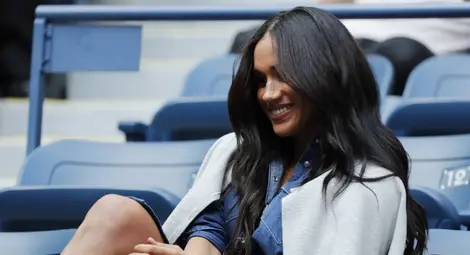 Меган Маркъл на урок по йога в Ню Йорк