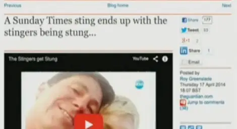 Бой със скрити камери между Нова телевизия и "Сънди таймс" /видео/