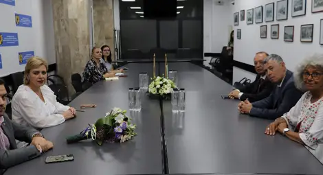 Областният управител на Русе Данаил Ковачев обсъди с префекта на Гюргево работата на граничните пунктове