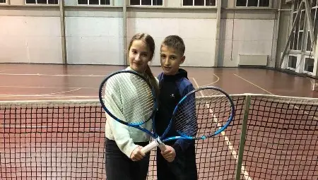 Пламен и Никол Нуневи се класираха за основната схема на държавното първенство в Бургас.			Снимка: ФБ