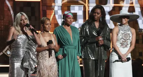 Лейди Гага&nbsp;с "Грами" за "Shallow",&nbsp;Мишел Обама&nbsp;уважи церемонията