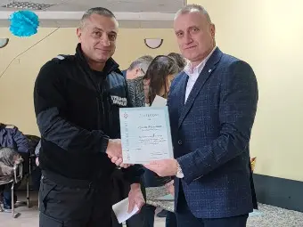 Отличиха най-добрите състезатели на МВР от Русе /галерия/