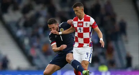 Коронавирус извади звезда на Хърватия от 1/8-финала с Испания Коронавирус извади звезда на Хърватия от 1/8-финала с Испания