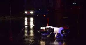 Шофьор на чаша бира отне предимство на мотопед