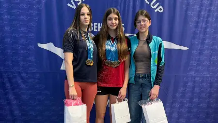 Ан-Мари Младенова се класира на 1-во място като най-добър състезател за момичета младша възраст. Ан-Мари Младенова се класира на 1-во място като най-добър състезател за момичета младша възраст.