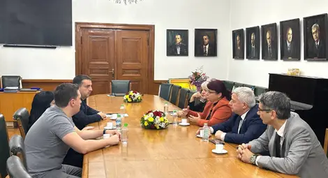 Българският посланик в Молдова Мая Добрева се срещна с ректорското ръководство на Русенския университет