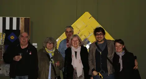 Наградените художници.                                        Снимки: Авторът