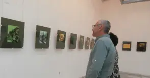 Павел Дочев показва колажи в старинна японска техника