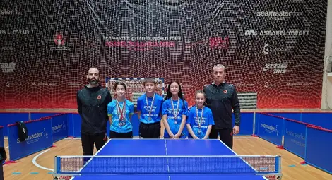 Вицетитла за тениса  на маса и още 4 бронза