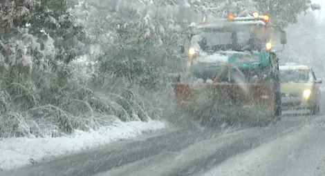 Чистят пътя Русе-Бяла  от сняг за два часа