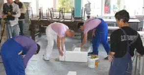 Ученици от Строителния мериха майсторлък в три професии