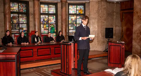 &bdquo;Железният светилник&ldquo; на Димитър Талев оживя в Окръжен съд &ndash; Русе /галерия/