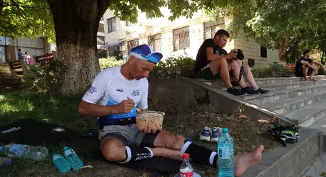 Ултрамаратонецът Владимир Ставрев вече е в Русенска област