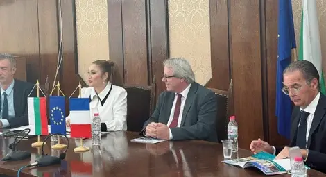 Златомира Стефанова се срещна с посланика на Франция и представители на Френско-българската търговска и индустриална камара