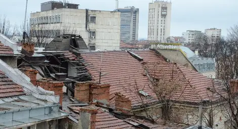 Клон на съборено от буря дърво прониза пътничка в джип