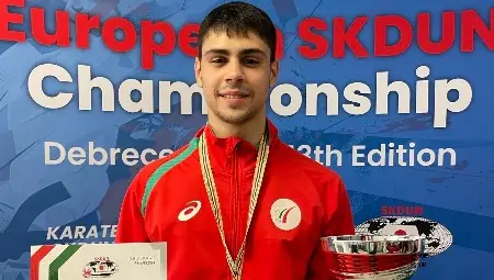 Русенски каратист стана европейски шампион за младежи