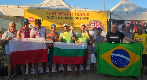 Исторически медали за Русе на световно по плажен тенис Исторически медали за Русе на световно по плажен тенис