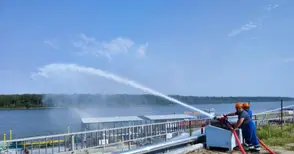 „Булмаркет“ проведе учение за действия при изтичане на бензин и пожар