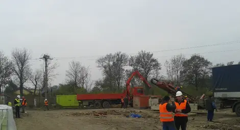 Скъсана тръба бави изграждането на газовата връзка с Румъния