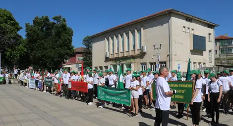 Ветово посрещна с хляб и сол националния поход &bdquo;По пътя на четата на Таньо войвода&ldquo;