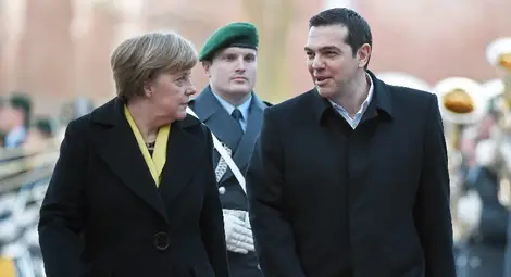 Меркел посрещна Ципрас в Берлин