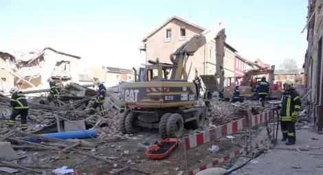 Взрив разруши жилищна сграда в Хамбург /видео/ Взрив разруши жилищна сграда в Хамбург /видео/