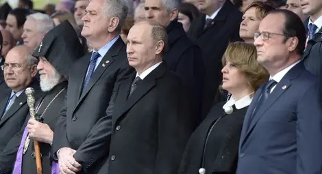 Ереван отбеляза годишнината от геноцида с минута мълчание