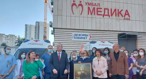 Проф. Анастас Герджиков се срещна с медици,  студенти и преподаватели от Русенския университет