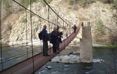 32 въжени моста опасни в Южна България 32 въжени моста опасни в Южна България