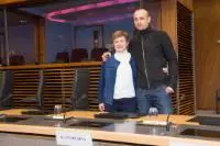 Димитър Бербатов посети Европейската комисия по покана на  Кристалина Георгиева /галерия/