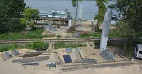 В края на есента откриват новата пасарелка до Облеклото