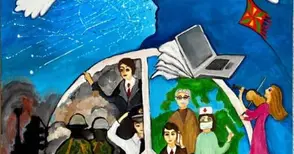 Плакат на Хелин от Русе ще покаже на света как България си представя мира