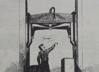 Елеватор - първообраз на асансьора, подемна платформа, използвана за повдигане и смъкване на стоки, продукти, багажи, а по-късно усъвършенствана, обезопасена и пригодена за хора.