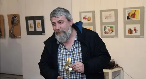 Вальо Георгиев спечели Голямата награда на Съюза на художниците Вальо Георгиев спечели Голямата награда на Съюза на художниците