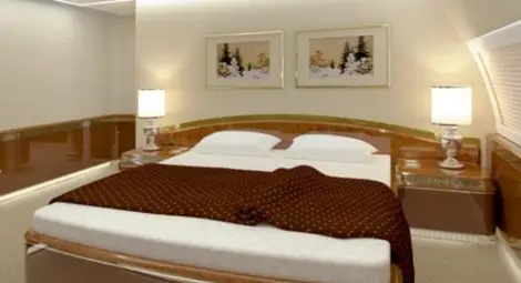 Със златни тоалетни и махагон &ndash; самолетите на Путин