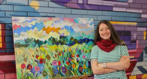 Ема Йорданова в "Арт галерия 7"