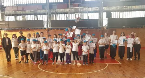 40 деца се състезаваха  в турнир по у-шу