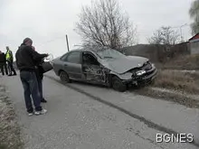 33-годишен с "Рено" отвори дупка в стена край Благоевград 