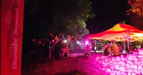 Денс и етно етюди изпращат  слънцето в дунавски залез