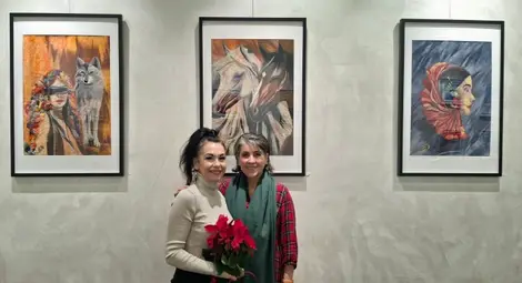 Дили Бозаджиева с Нади Карагьозова