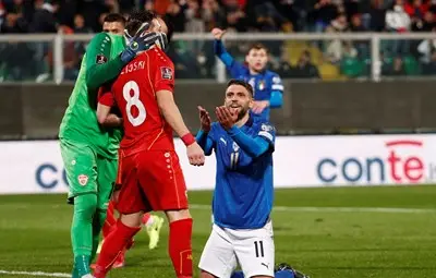 Сензация - Северна Македония лиши европейския шампион Италия от световно