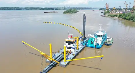 Частна фирма ще помага на Дунавската агенция за драгирането на реката Частна фирма ще помага на Дунавската агенция за драгирането на реката